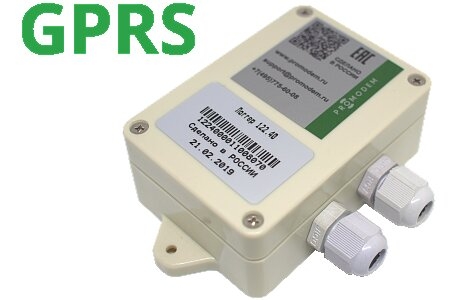 Логгер GSM / GPRS / SMS интерфейс RS-232TTL батарейное питание PROMODEM 122.40 Даталоггеры